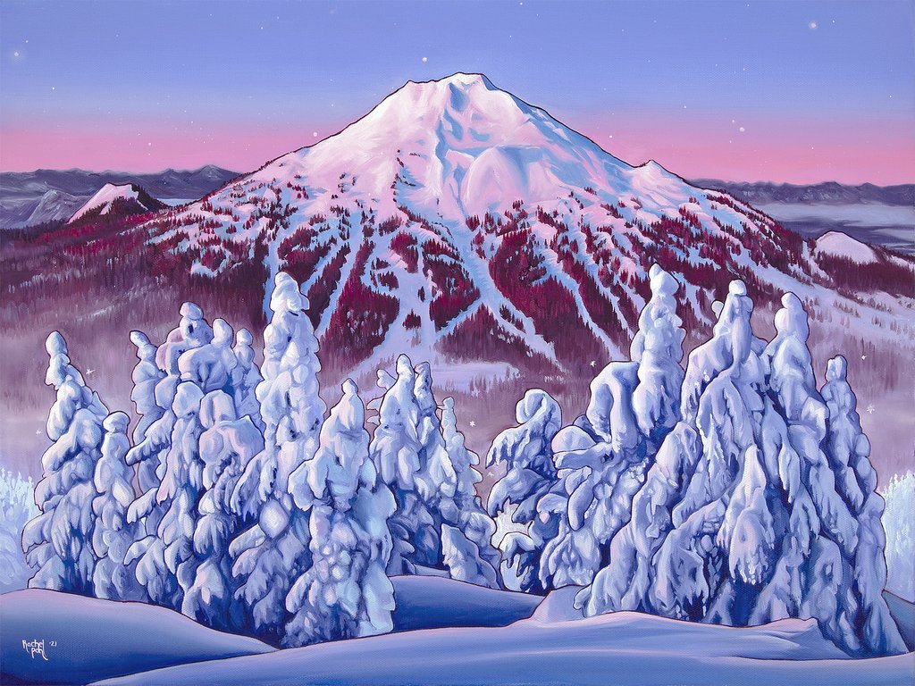 Mt. Bachelor Alpenglow – Altitude Gallery