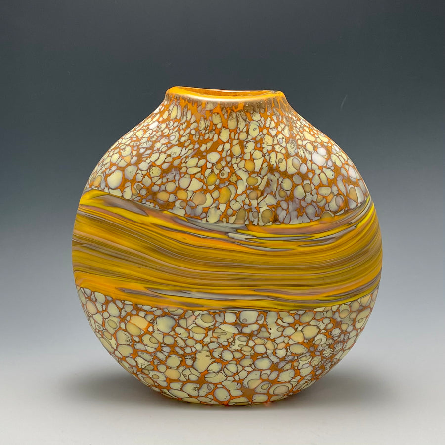 Strata Vase - Orange