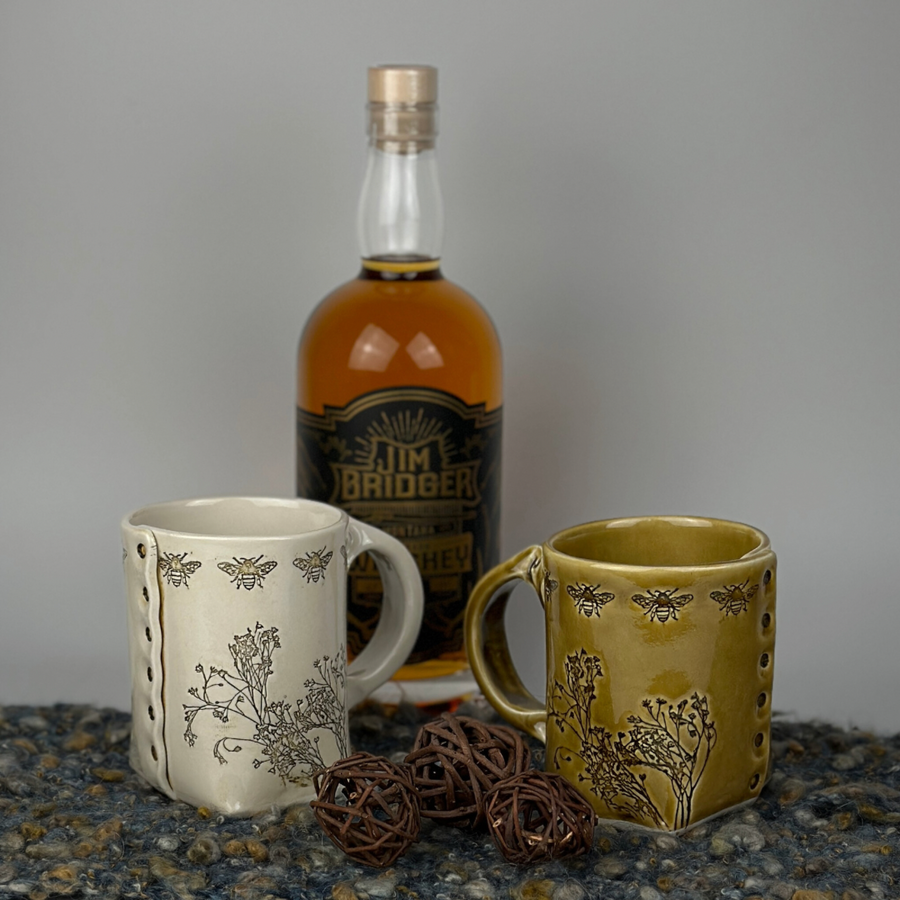 Bee Mug - White