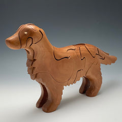 Irish Setter dog puzzle, wooden dog puzzle Irish Setter, Irish Setter  wooden dog puzzle, games and puzzles, wooden animal shaped puzzles