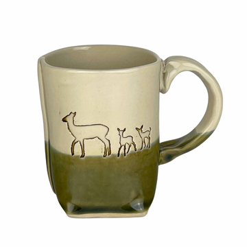 Deer with Fawns Mug