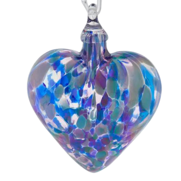 Lavender Heart Ornament