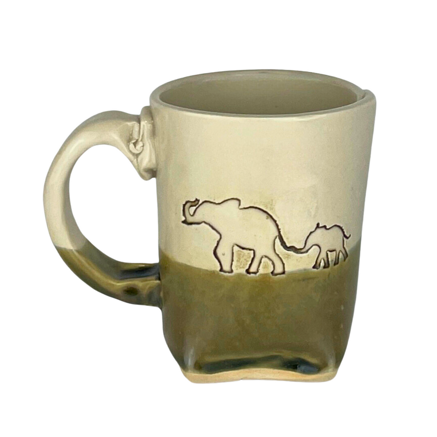 Mug - Elephant with Baby Elephant