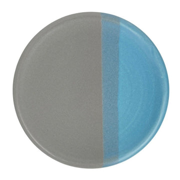 Dessert Plate - Gray/Blue
