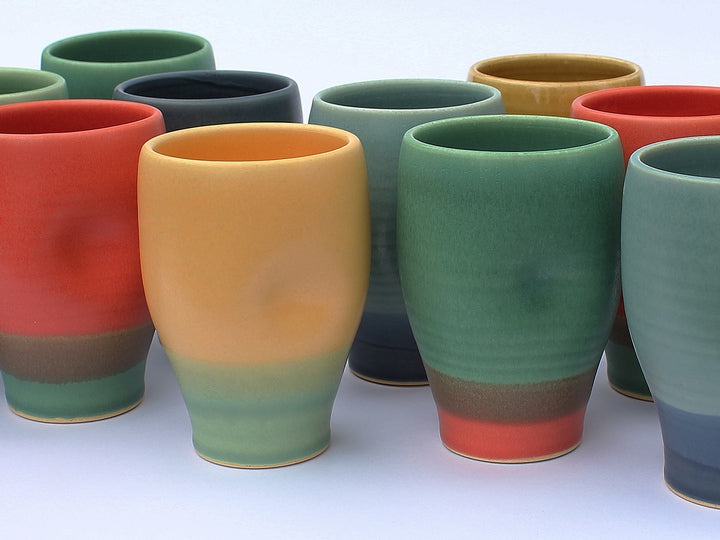 Thumb Cup - Dark Blue/Turquoise