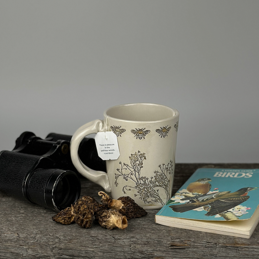 Bee Mug - White