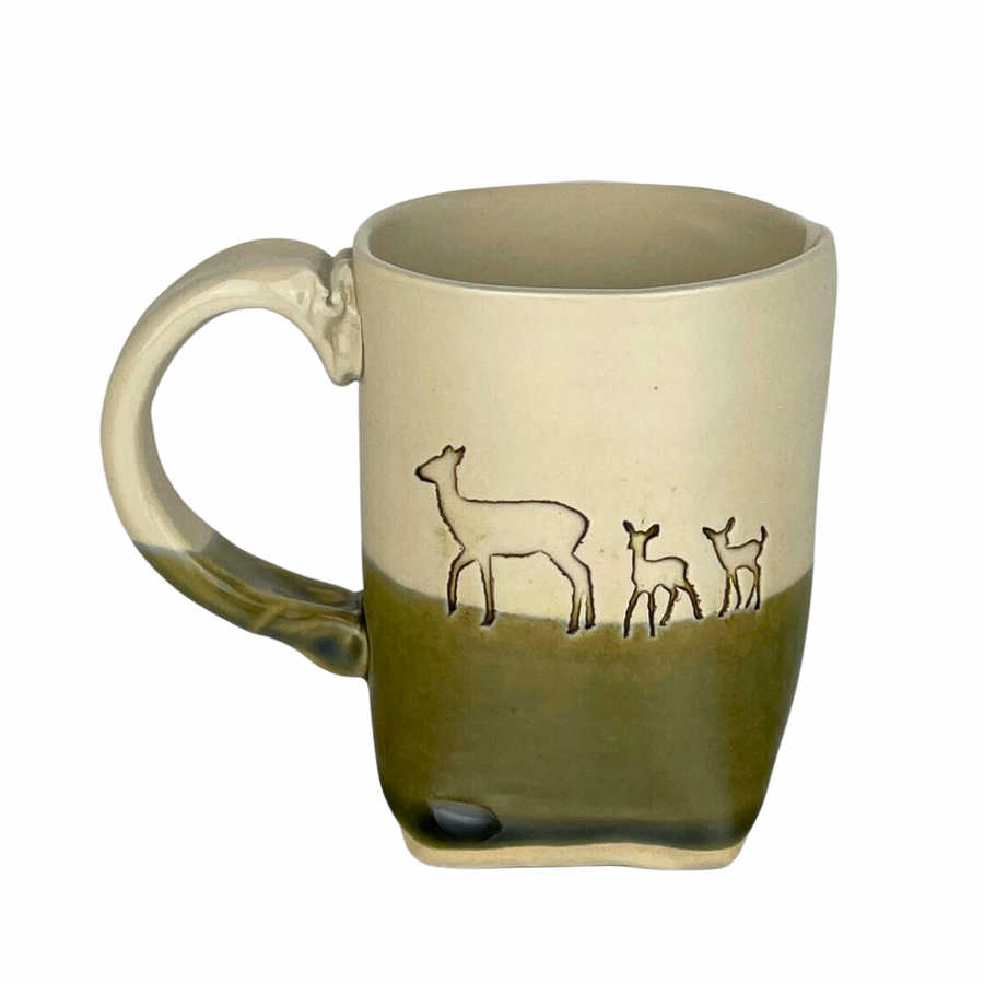 Deer with Fawns Mug