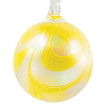 Daisy Swirl Ornament