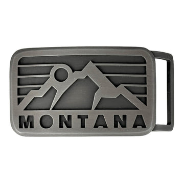 Montana Elevation Belt Buckle