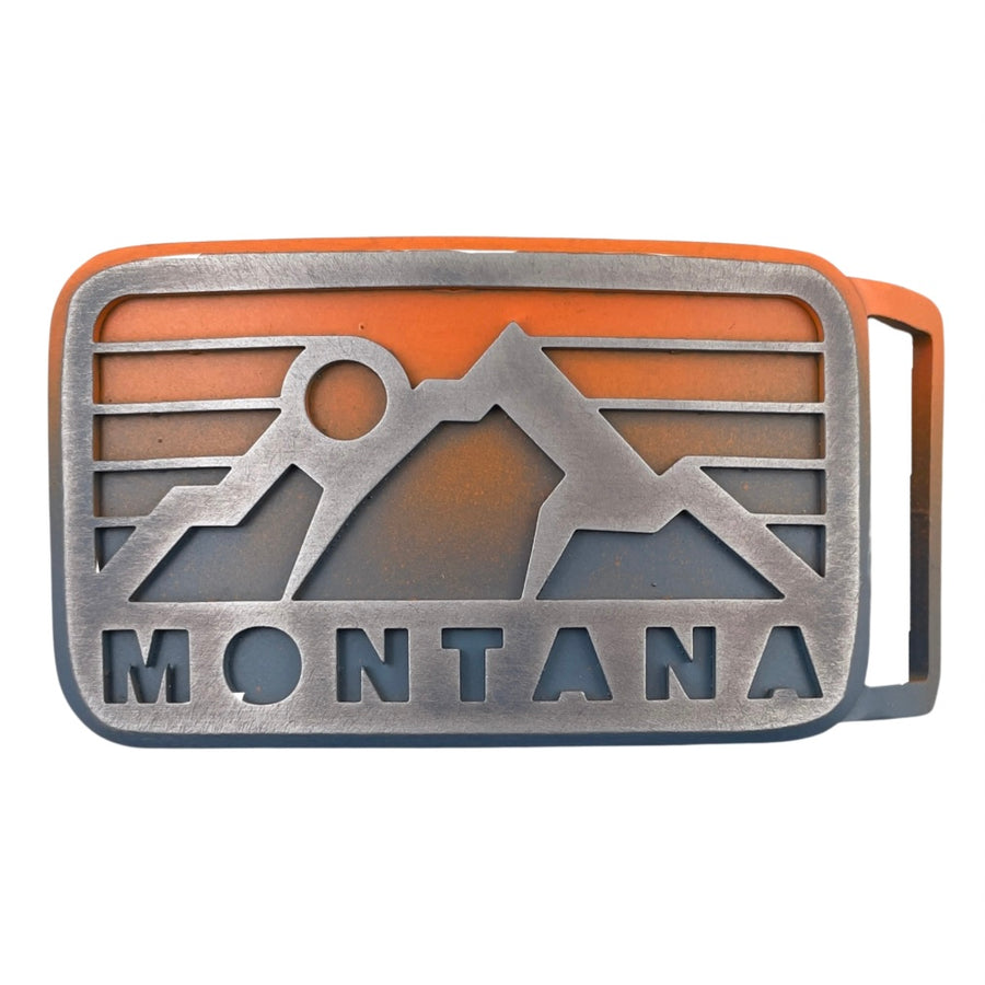 Montana Elevation Belt Buckle