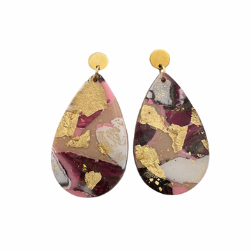 Clay and Resin Dangles - Glamour Queen