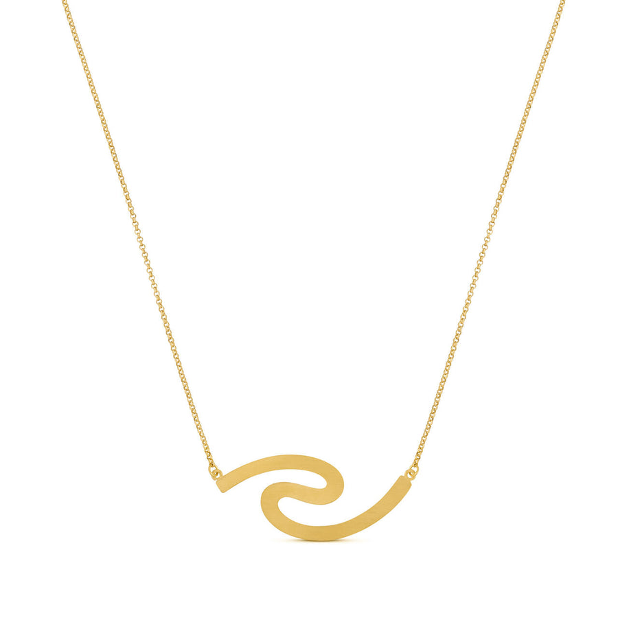 Alexander in Gold - Necklace - Small Pendant