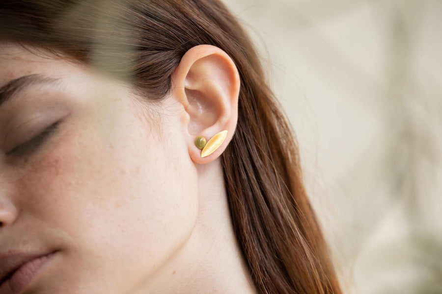 Olivia in Gold - Earrings - Studs